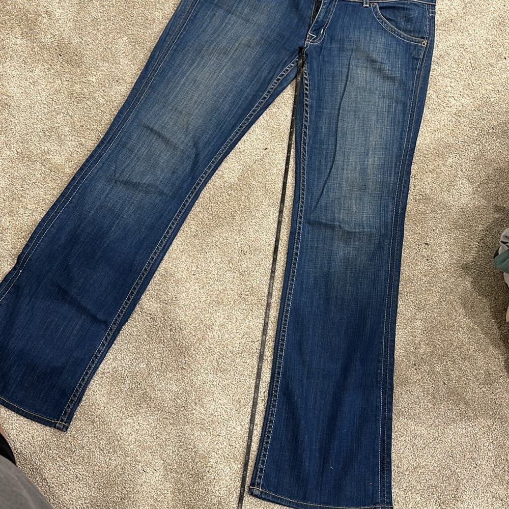 🇬🇧 HUDSON Low Rise Bootcut Flare Jeans Vintage - Picture 9 of 11